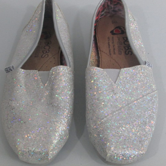 silver bobs shoes